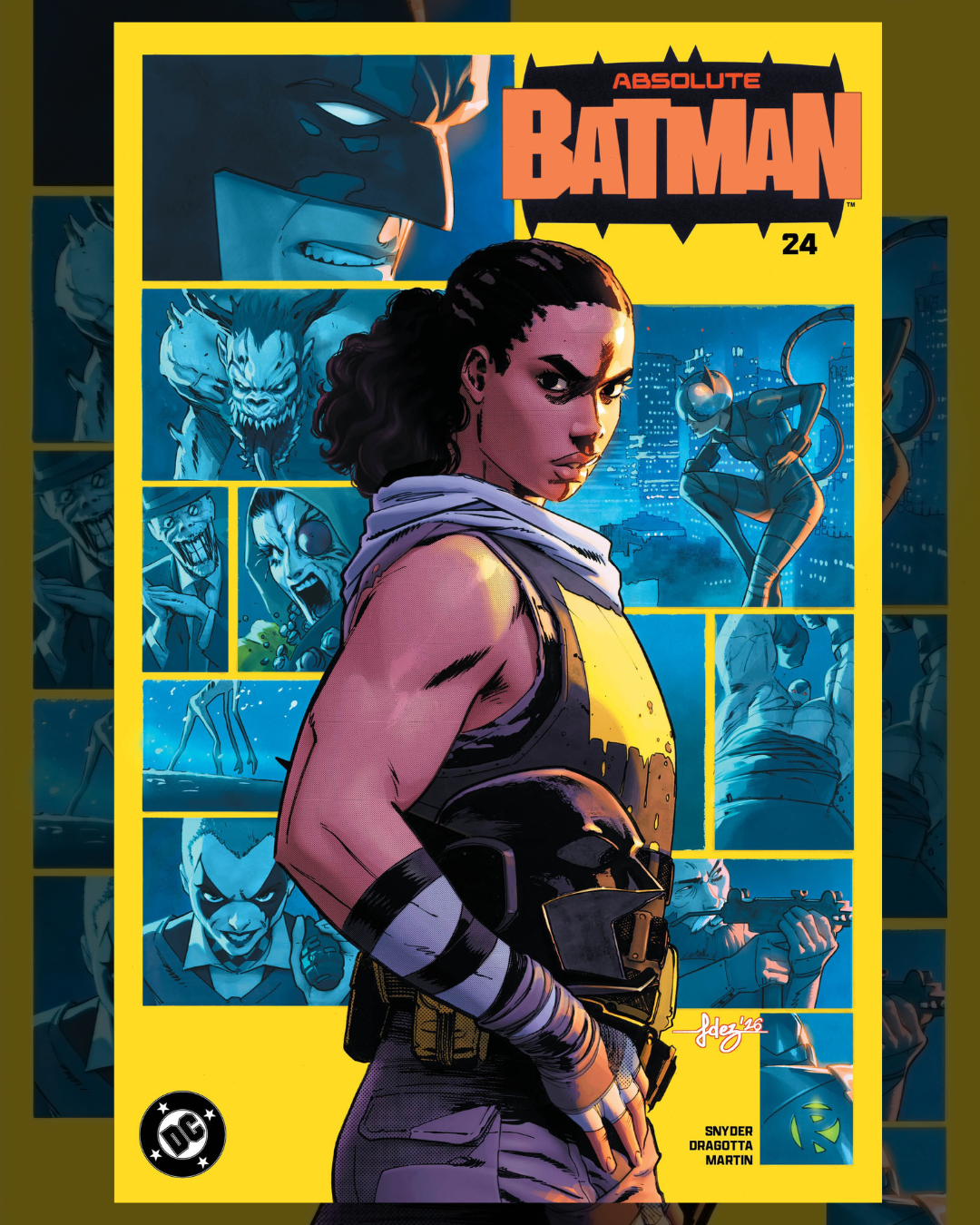 バットマン　ヒカリマァク Absolute Batman #24 by Javi Fernandez NYCC - Batgirl – Darklord