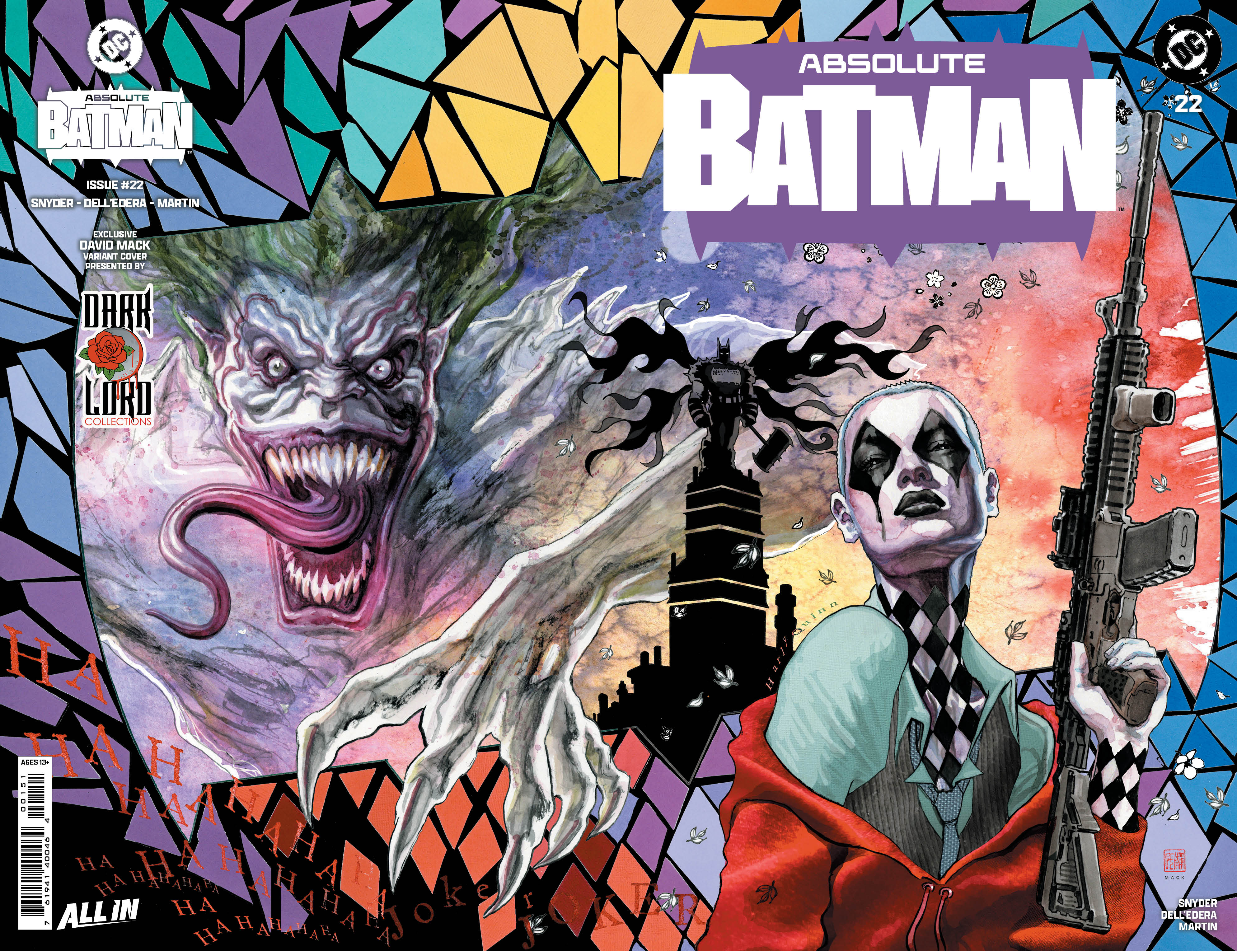 Absolute Batman #22 by David Mack - Preorder (Harley Quinn